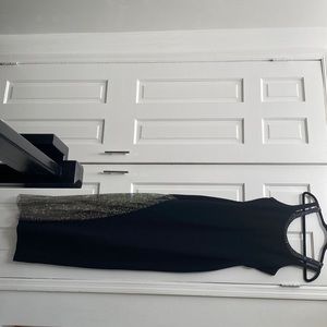 David Koma crystal mesh gown NWOT